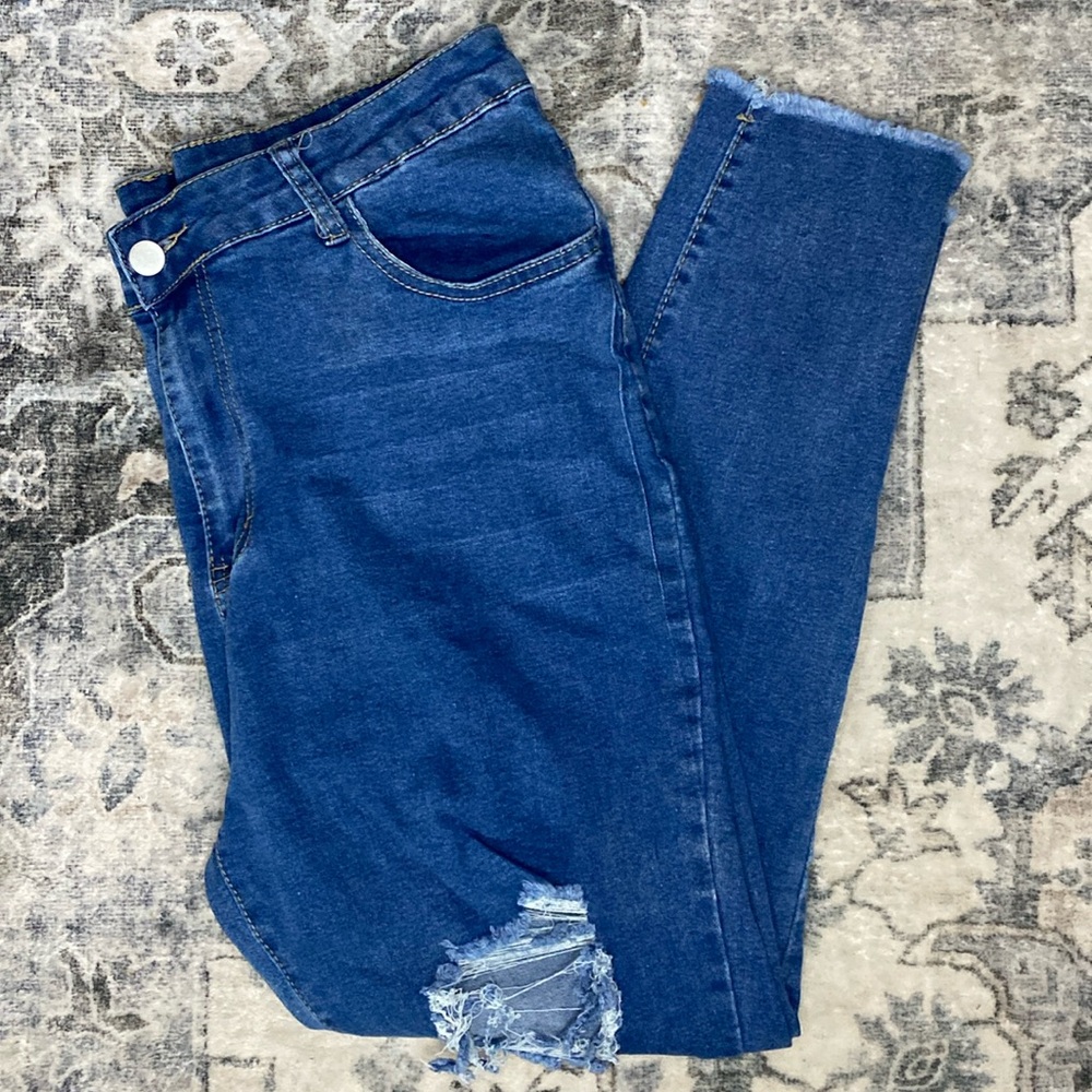 SHEIN stretch skinny jeans